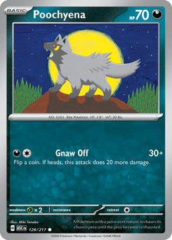 Poochyena - Reverse Holo - Ball Pattern – Ascended Heroes – Reverse Holo