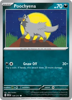 Poochyena - Reverse Holo - Ball Pattern