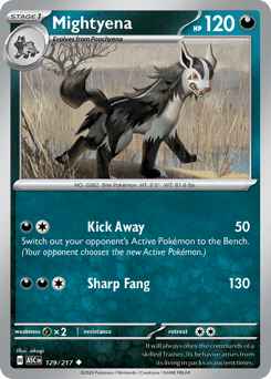 Mightyena – Ascended Heroes – Normal