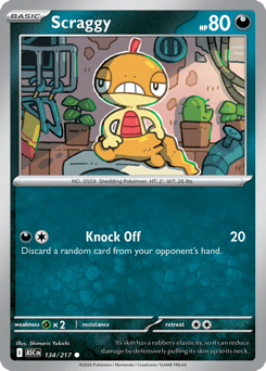 Scraggy - Reverse Holo - Energy Pattern – Ascended Heroes – Reverse Holo