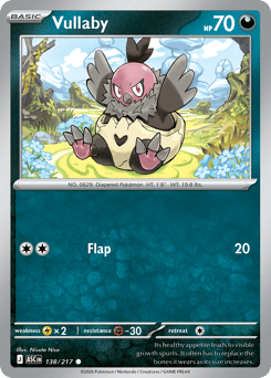 Vullaby - Reverse Holo - Energy Pattern – Ascended Heroes – Reverse Holo