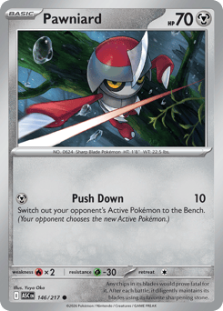 Pawniard - Reverse Holo - Ball Pattern – Ascended Heroes – Reverse Holo