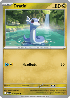 Dratini - Reverse Holo - Ball Pattern – Ascended Heroes – Reverse Holo