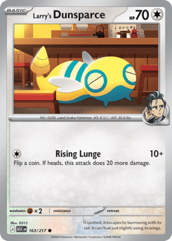 Larry's Dunsparce ASC 163 #163 – Ascended Heroes