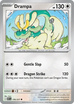Drampa - Reverse Holo - Ball Pattern