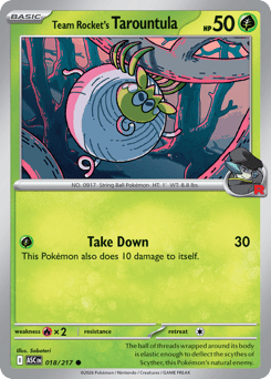 Team Rocket's Tarountula • Ascended Heroes • Normal