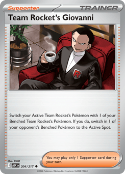 Team Rocket's Giovanni • Ascended Heroes • Normal