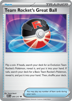 Team Rocket's Great Ball • Ascended Heroes • Normal