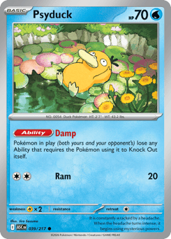 Psyduck - Reverse Holo - Ball Pattern – Ascended Heroes – Reverse Holo