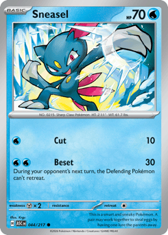 Sneasel ASC 044 #44 – Ascended Heroes