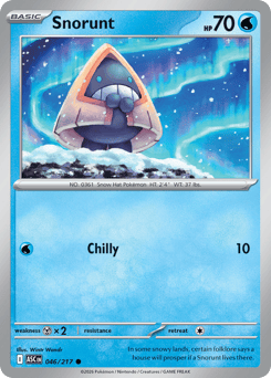 Snorunt - Reverse Holo - Ball Pattern – Ascended Heroes – Reverse Holo