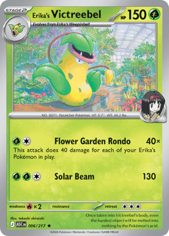 Erika's Victreebel - Reverse Holo - Ball Pattern – Ascended Heroes – Reverse Holo