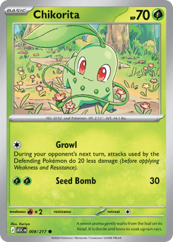 Chikorita • Ascended Heroes • Normal