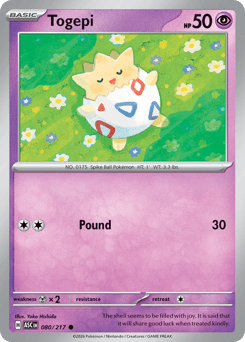 Togepi - Reverse Holo - Energy Pattern – Ascended Heroes – Reverse Holo