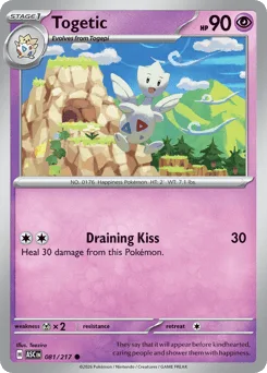 Togetic - Reverse Holo - Ball Pattern