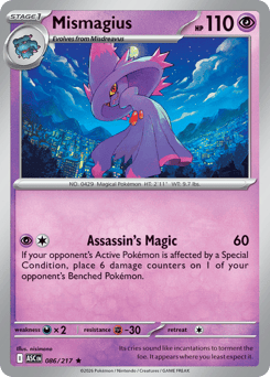 Mismagius – Ascended Heroes – Normal