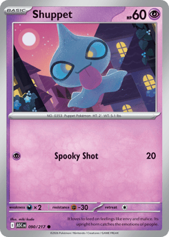 Shuppet - Reverse Holo - Energy Pattern – Ascended Heroes – Reverse Holo