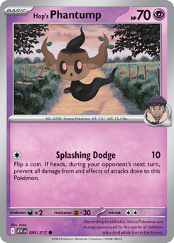 Hop's Phantump – Ascended Heroes – Normal