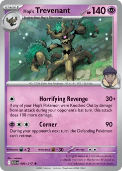 Hop's Trevenant - Holo