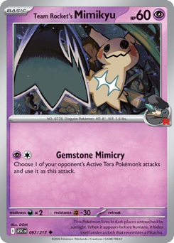 Team Rocket's Mimikyu – Ascended Heroes – Normal