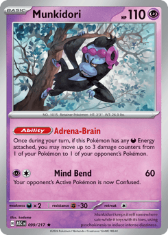 Munkidori - Reverse Holo - Energy Pattern – Ascended Heroes – Reverse Holo