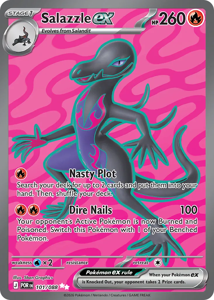 Salazzle ex (POR 101) – Perfect Order – Normal