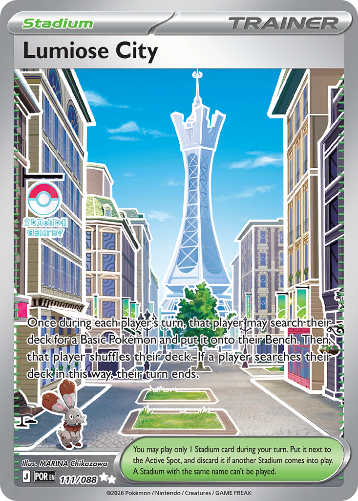 Lumiose City (POR 111) – Perfect Order – Normal