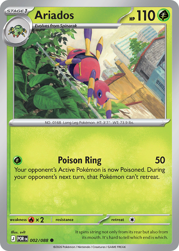 Ariados (POR 002) – Perfect Order – Normal