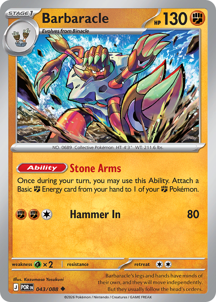 Barbaracle (POR 043) – Perfect Order – Normal
