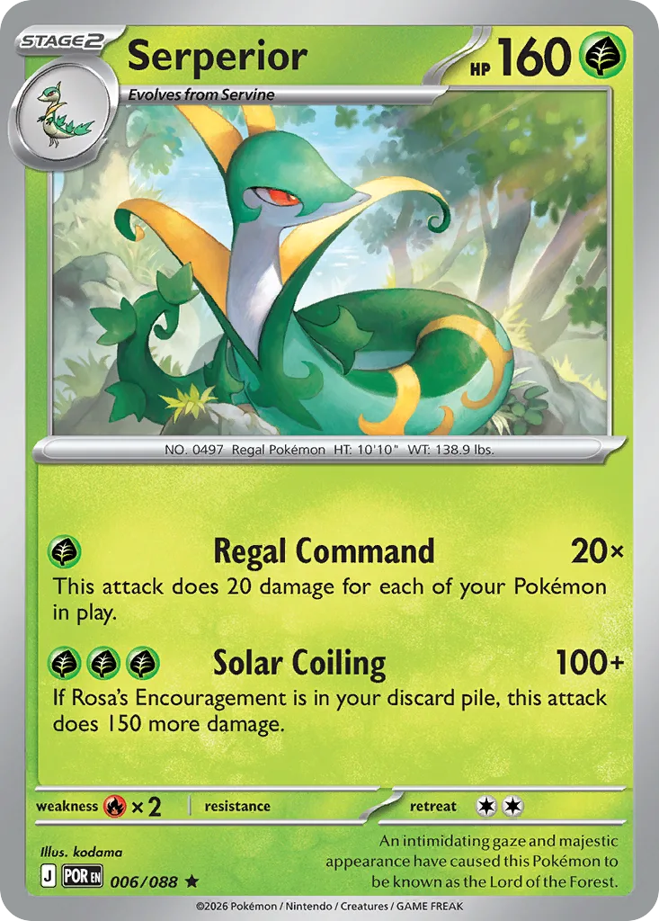 Serperior - Holo (POR 006) – Perfect Order – Normal