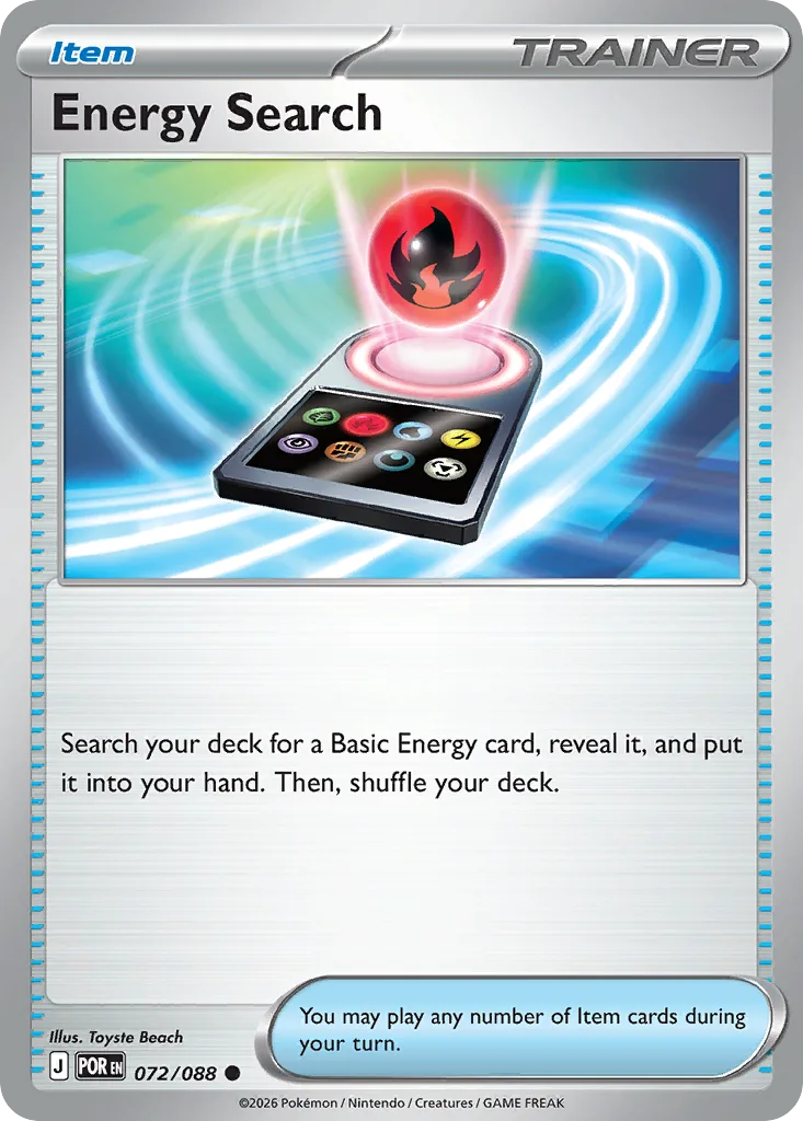 Energy Search (POR 072) – Perfect Order – Normal