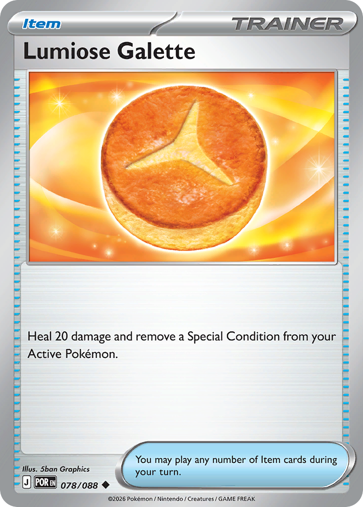 Lumiose Galette (POR 078) – Perfect Order – Normal