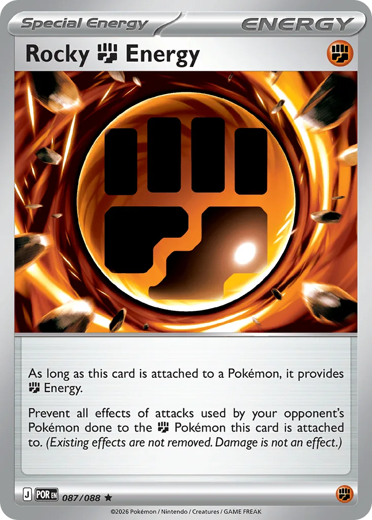 Rocky Fighting Energy - Holo (POR 087) – Perfect Order – Normal