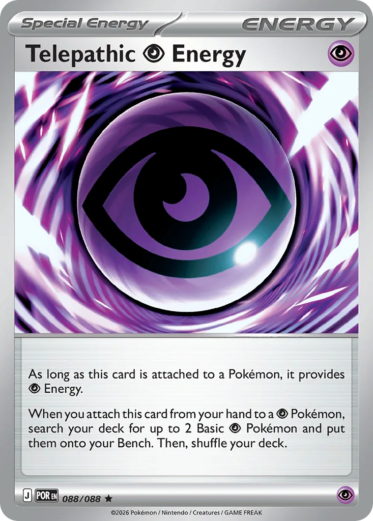 Telepathic Psychic Energy (POR 088) – Perfect Order – Normal