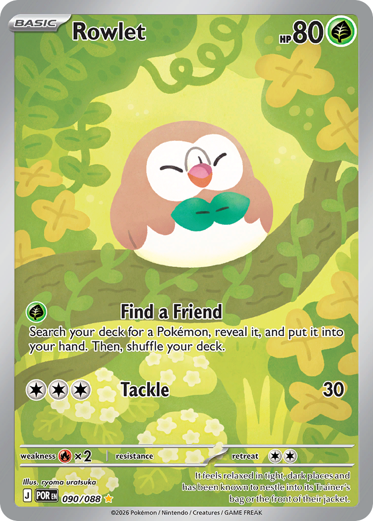 Rowlet (POR 090) – Perfect Order – Normal