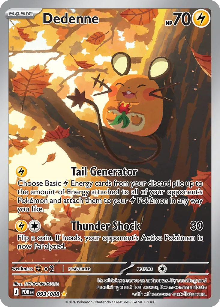 Dedenne (POR 093) – Perfect Order – Normal