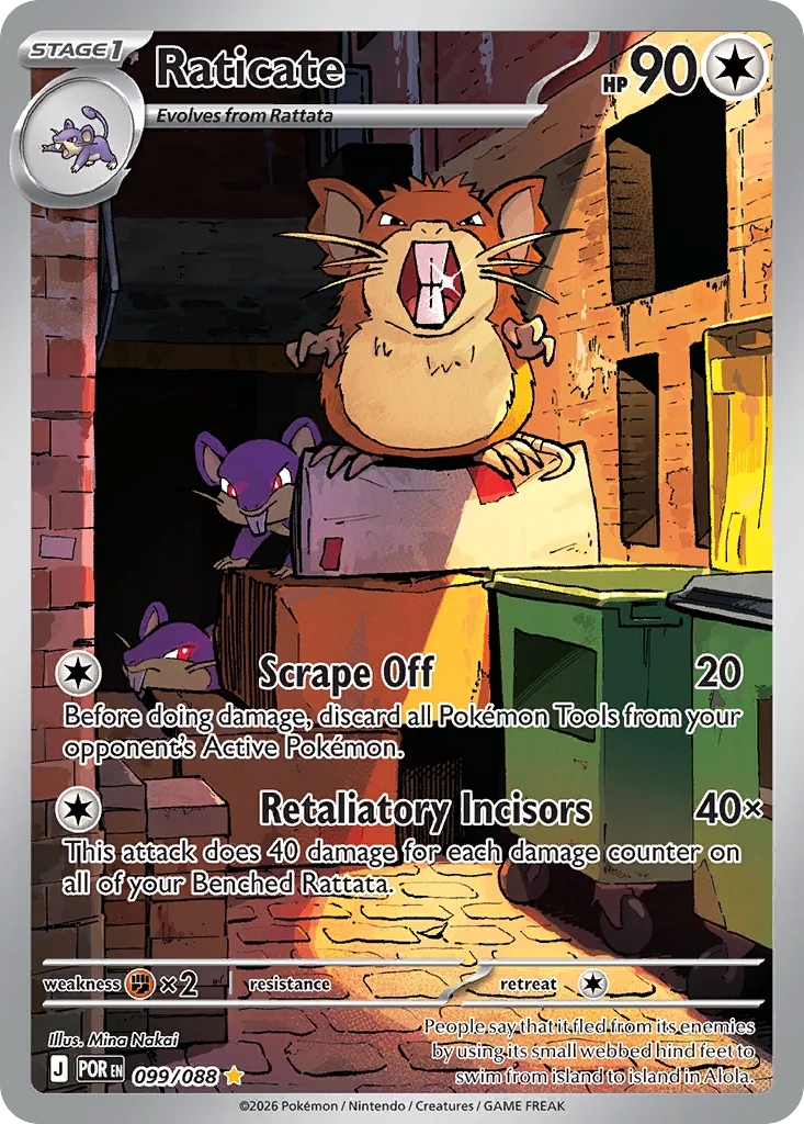Raticate (POR 099) – Perfect Order – Normal