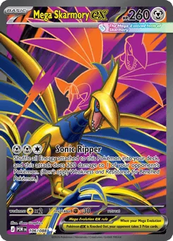 Mega Skarmory ex POR 106 #106 – Perfect Order