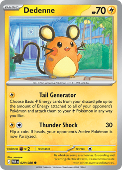 Dedenne – Perfect Order – Reverse Holo