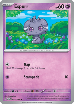 Espurr – Perfect Order – Normal