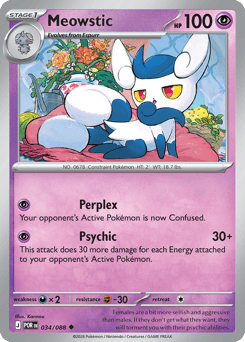 Meowstic – Perfect Order – Reverse Holo