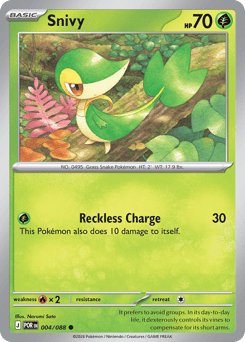 Snivy – Perfect Order – Reverse Holo