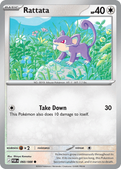 Rattata – Perfect Order – Reverse Holo