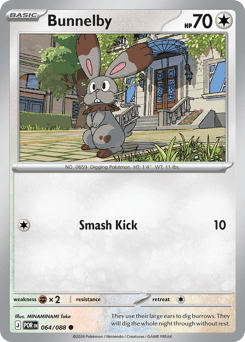 Bunnelby – Perfect Order – Reverse Holo