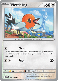 Fletchling – Perfect Order – Reverse Holo