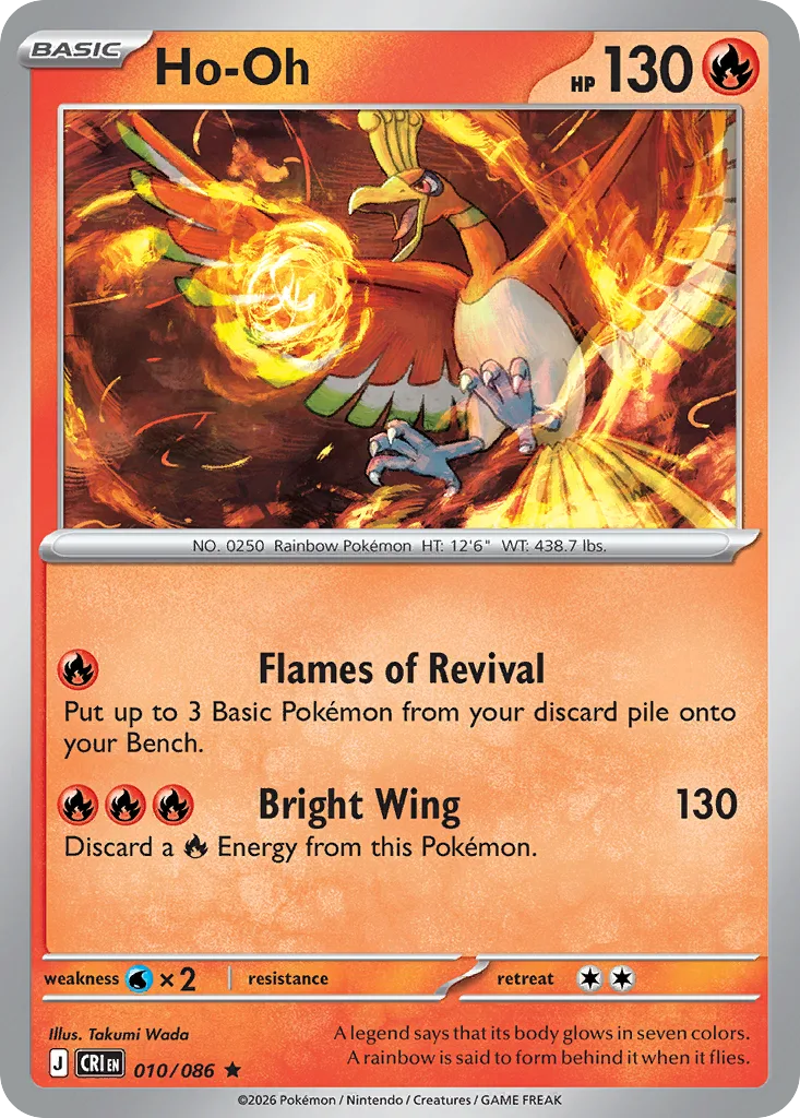 Ho-Oh (CRI 010) – Chaos Rising – Normal