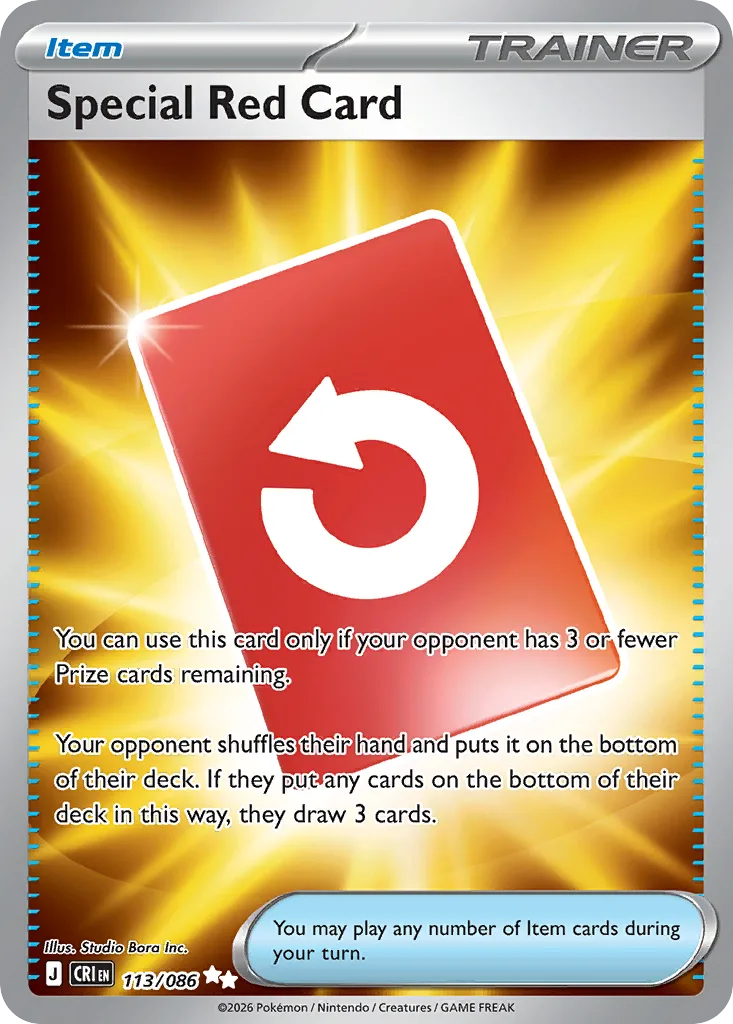 Special Red Card (CRI 113) – Chaos Rising – Normal