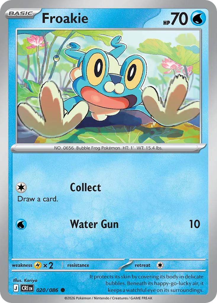 Froakie (CRI 020) – Chaos Rising – Normal