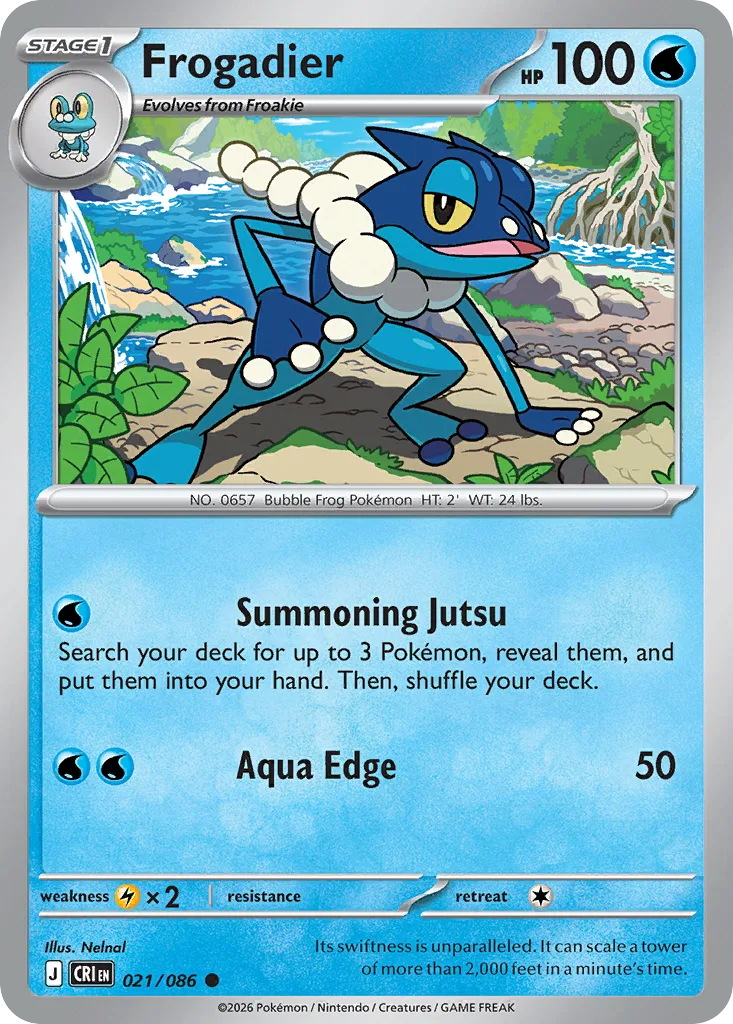 Frogadier (CRI 021) – Chaos Rising – Normal