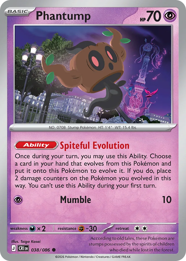 Phantump (CRI 038) – Chaos Rising – Normal